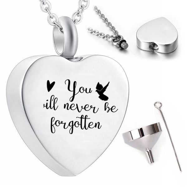 used for funeral commemoration pendant cremation jewelry series ashes urn pendant necklace to commemorate family members-factory direct sale, Silver
used for funeral commemoration pendant cremation jewelry series ashes urn pendant necklace to commemorate family members-factory direct sale, Silver