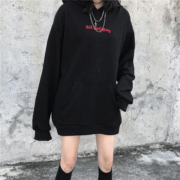 women's hoodies & sweatshirts hoodie women autumn black little devil harajuku pullover loose long sleeve halloween street funny jacket
women's hoodies & sweatshirts hoodie women autumn black little devil harajuku pullover loose long sleeve halloween street funny jacket