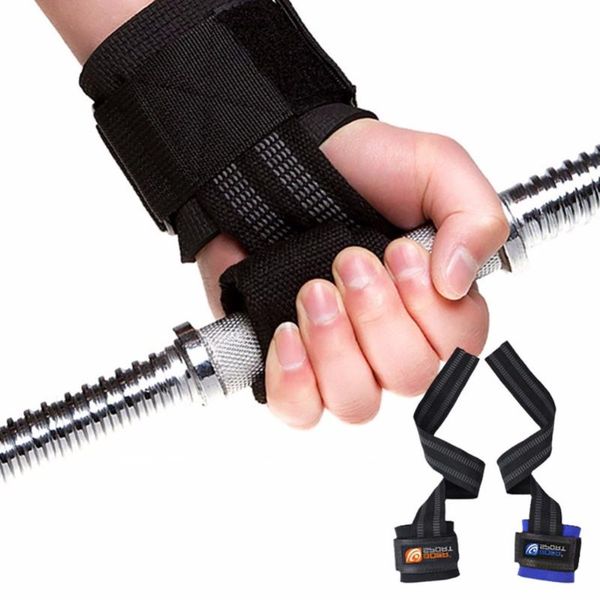 wrist support 2pcs wristband gym training weightlifting hand bar grip barbell straps wraps for bodybuilding power lifting, Black;red
wrist support 2pcs wristband gym training weightlifting hand bar grip barbell straps wraps for bodybuilding power lifting, Black;red