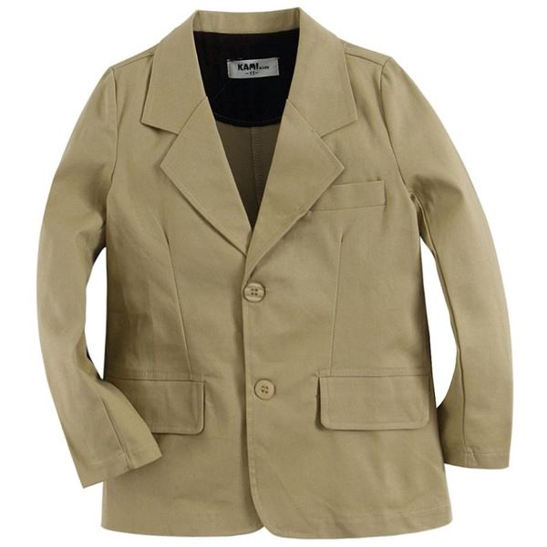 arrival woven boy blazer solid light khaki bb1512 jackets, Blue;gray 
arrival woven boy blazer solid light khaki bb1512 jackets, Blue;gray