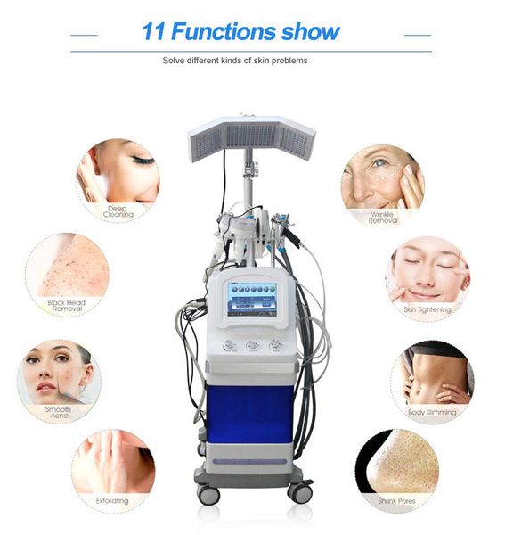 multifunction11 in 1 hydro water dermabrasion oxygen jet peel rf hydra aqua peels facial microdermabrasion skin care beauty equipment, Black;white
multifunction11 in 1 hydro water dermabrasion oxygen jet peel rf hydra aqua peels facial microdermabrasion skin care beauty equipment, Black;white