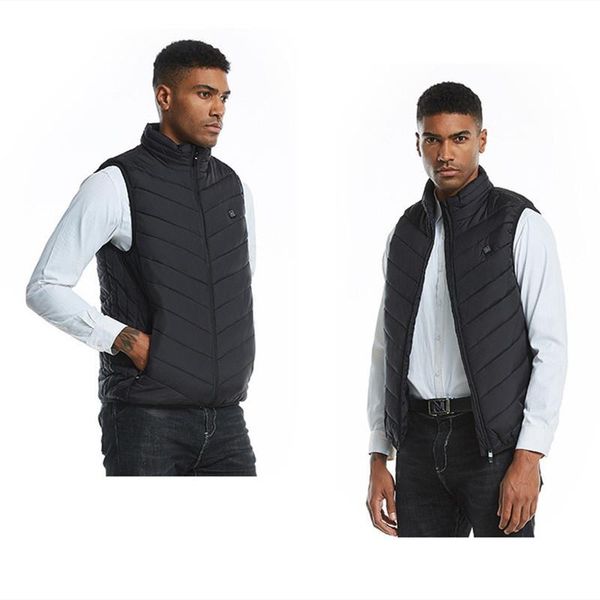 men's vests usb automatic rechargeable heating vest men and women jacket intelligent constant temperature warm, Black;white
men's vests usb automatic rechargeable heating vest men and women jacket intelligent constant temperature warm, Black;white
