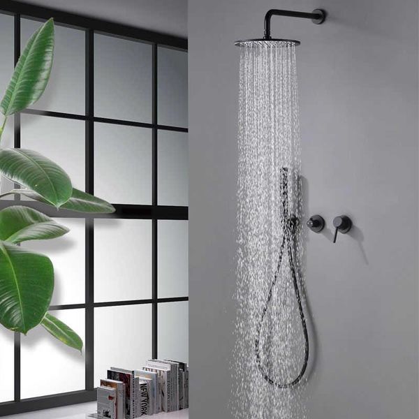 bathroom shower sets round can luxury rain mixer joint fixed in the precipitation wall black finish fosco hidden system
bathroom shower sets round can luxury rain mixer joint fixed in the precipitation wall black finish fosco hidden system