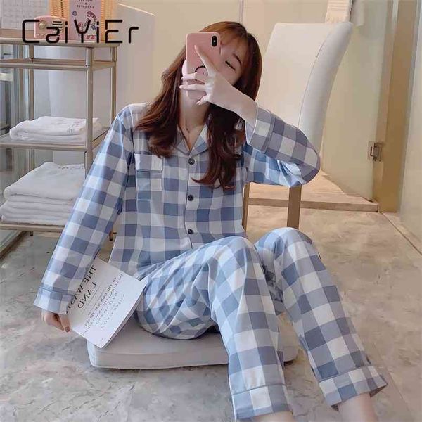 caiyier autumn winter sleepwear set women turn-down collar pajamas cute cartoon pattern button pants leisure home wear 210809, Black;red
caiyier autumn winter sleepwear set women turn-down collar pajamas cute cartoon pattern button pants leisure home wear 210809, Black;red