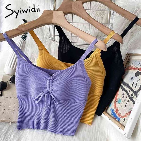 lace up shirring camis women v-neck screw thread casual white tank summer fashion short clothing 210607
lace up shirring camis women v-neck screw thread casual white tank summer fashion short clothing 210607