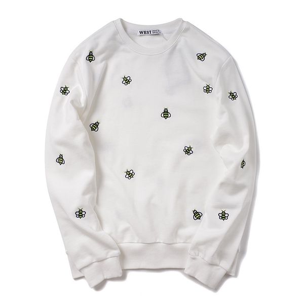 autumn and winter hip hop personality full body embroidery bee cotton sweater loose long sleeved couple dress student youth, Black
autumn and winter hip hop personality full body embroidery bee cotton sweater loose long sleeved couple dress student youth, Black