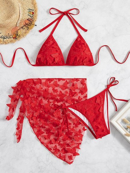 butterfly appliques halter triangle bikini swimsuit with beach skirt j9d9#, White;black
butterfly appliques halter triangle bikini swimsuit with beach skirt j9d9#, White;black
