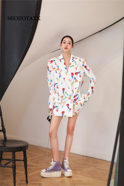 women's suits & blazers miojiotaxx 2021 fashion unique pocket design printing white diamond button loose fall jacket for women oversize, White;black
women's suits & blazers miojiotaxx 2021 fashion unique pocket design printing white diamond button loose fall jacket for women oversize, White;black