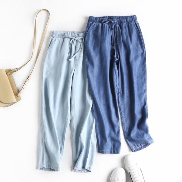 women jeans casual denim pants harem stright long spring summer blue female trousers drawstring elastic women's
women jeans casual denim pants harem stright long spring summer blue female trousers drawstring elastic women's