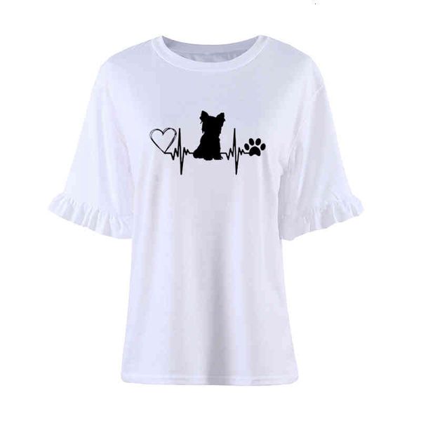 yorkshire terrier yorkie dog mom funny graphic logo t shirt petal sleeve o-neck t-shirt girls tees woman clothing camisetas, White
yorkshire terrier yorkie dog mom funny graphic logo t shirt petal sleeve o-neck t-shirt girls tees woman clothing camisetas, White