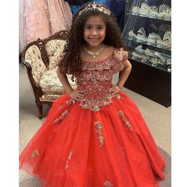 girl's dresses glitter gold embroidery litter girls for wedding off shoulder toddler birthday party gowns sequine kids formal wear, Red;yellow
girl's dresses glitter gold embroidery litter girls for wedding off shoulder toddler birthday party gowns sequine kids formal wear, Red;yellow