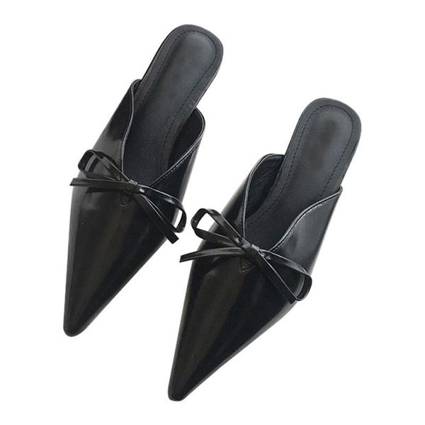 teahoo 2021 fashion summer women sandals pointed fine heel lady mules bow-knot mid black silver gold party shoes m
teahoo 2021 fashion summer women sandals pointed fine heel lady mules bow-knot mid black silver gold party shoes m