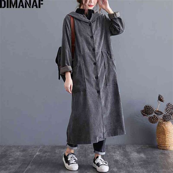 plus size women jackets coat vintage corduroy long sleeve hooded cardigan female clothing loose outwear autumn winter 210531, Black;brown
plus size women jackets coat vintage corduroy long sleeve hooded cardigan female clothing loose outwear autumn winter 210531, Black;brown