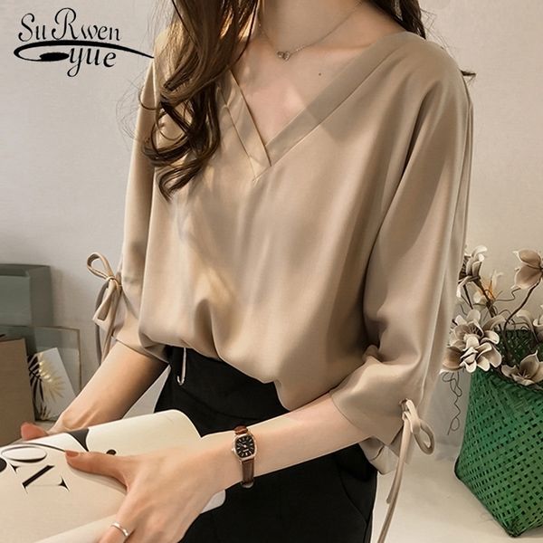 casual plus size 3xl 4xl summer solid v collar ol blouse fashion woman blouses 2021 chiffon blouse shirt women 1034 40 210317, White
casual plus size 3xl 4xl summer solid v collar ol blouse fashion woman blouses 2021 chiffon blouse shirt women 1034 40 210317, White