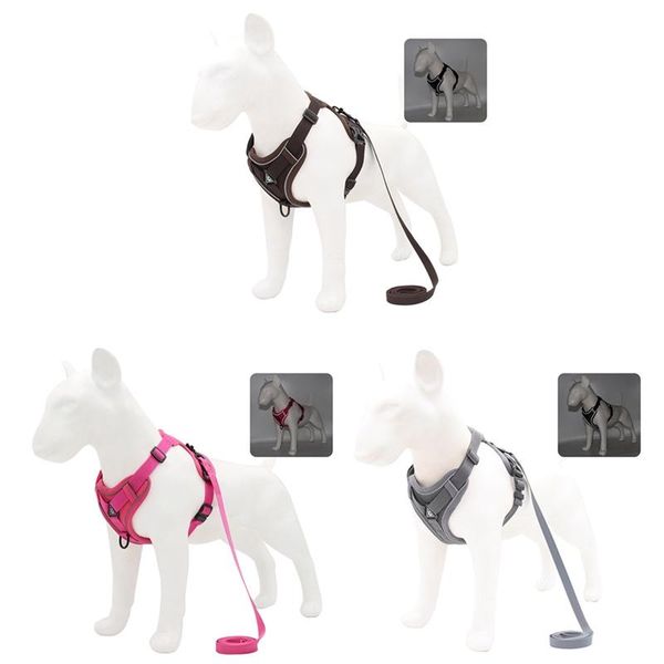 dog collars & leashes leash vest type pet chest harness reflective and breathable cat supplies
dog collars & leashes leash vest type pet chest harness reflective and breathable cat supplies