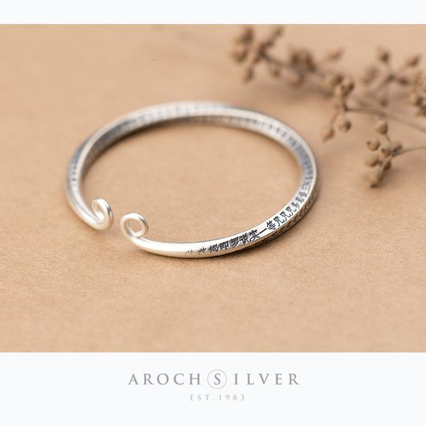 thai s925 silver bracelet fashion silver hoop charm bracelet personalized scripture heart sutra bracelet jewelry s2265, Black
thai s925 silver bracelet fashion silver hoop charm bracelet personalized scripture heart sutra bracelet jewelry s2265, Black