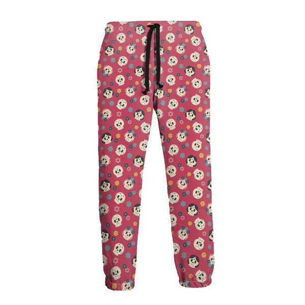 men's pants mexican skulls sweatpants halloween man sports joggers polyester fashion cute casual, Black
men's pants mexican skulls sweatpants halloween man sports joggers polyester fashion cute casual, Black