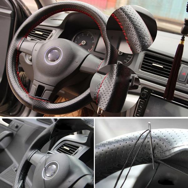 steering wheel covers soft fiber leather universal braid car steering-wheel coverswith needles and thread interior accessories
steering wheel covers soft fiber leather universal braid car steering-wheel coverswith needles and thread interior accessories