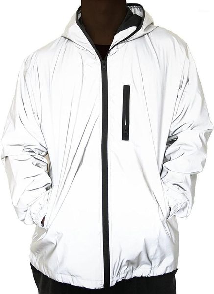 men's jackets reflective coat hooded windbreaker fashion runing pocket jacket, Black;brown
men's jackets reflective coat hooded windbreaker fashion runing pocket jacket, Black;brown