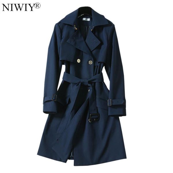 women's trench coats england blue double-breasted trend coat windbreaker casacas para mujer invierno 2021 women long sleeves runway d91, Tan;black
women's trench coats england blue double-breasted trend coat windbreaker casacas para mujer invierno 2021 women long sleeves runway d91, Tan;black