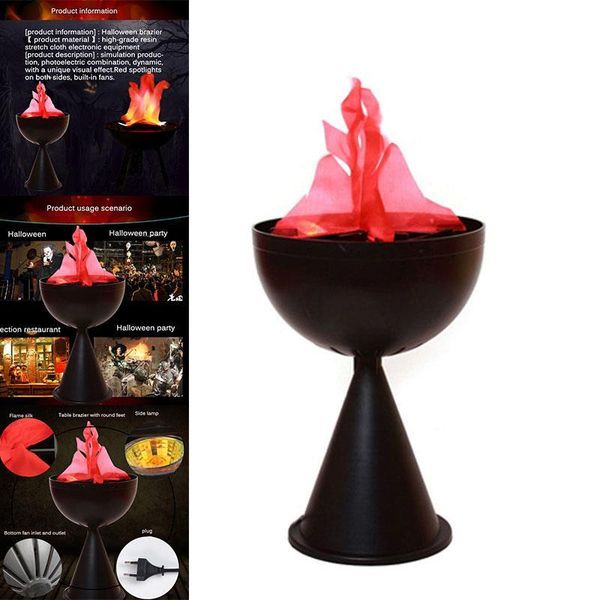 party decoration halloween decorations props electronic simulation brazier false fire burning flame led light fake
party decoration halloween decorations props electronic simulation brazier false fire burning flame led light fake