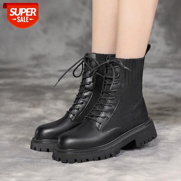 thick soled martin boots women's cool short elastic socks british style handsome thin #fl9z, Black
thick soled martin boots women's cool short elastic socks british style handsome thin #fl9z, Black