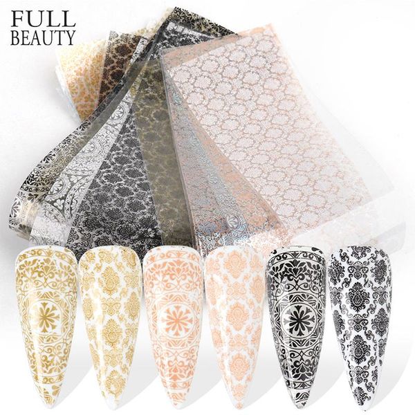 stickers & decals 10pcs gold black lace flower for nails holographic hollow manicure nail foil shimmer art adhesive decor wraps set ch526
stickers & decals 10pcs gold black lace flower for nails holographic hollow manicure nail foil shimmer art adhesive decor wraps set ch526