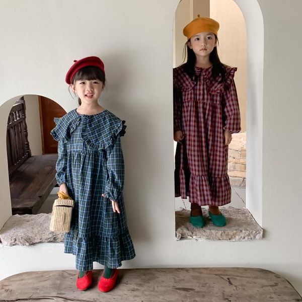 girl's dresses 2021 autumn arrival girls long sleeve plaid dress kids korean deisgn cotton, Red;yellow
girl's dresses 2021 autumn arrival girls long sleeve plaid dress kids korean deisgn cotton, Red;yellow
