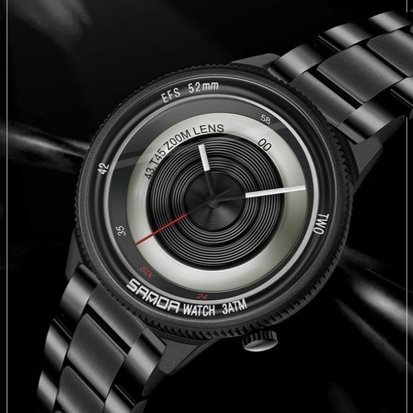 wristwatches fashion trend watch men's quartz cool korean style pographer series creative personality meskie 2021 relojes, Slivery;brown
wristwatches fashion trend watch men's quartz cool korean style pographer series creative personality meskie 2021 relojes, Slivery;brown