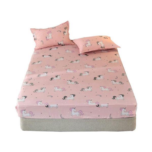 sheets & sets 3 pcs printed unicorns fitted sheet mattress cover four corners with elastic band bed set cases
sheets & sets 3 pcs printed unicorns fitted sheet mattress cover four corners with elastic band bed set cases