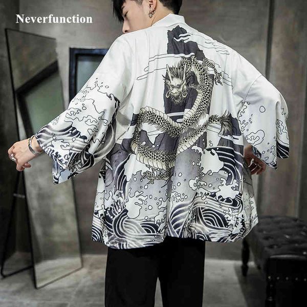 hoodies men streetwear personality printed kimono jackets male chinese style dragon koi crane ink painting cardigan coat, Black
hoodies men streetwear personality printed kimono jackets male chinese style dragon koi crane ink painting cardigan coat, Black
