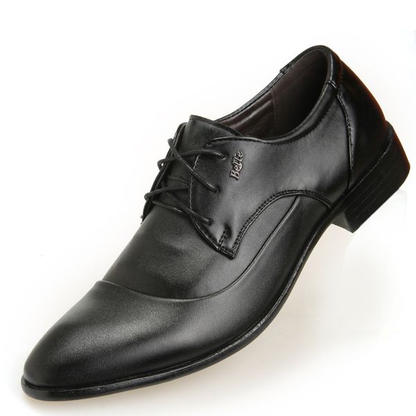 dress shoes mazefeng new business male white solid pointed toe lace-up men shoes non-slip leather breathable t84g, Black
dress shoes mazefeng new business male white solid pointed toe lace-up men shoes non-slip leather breathable t84g, Black