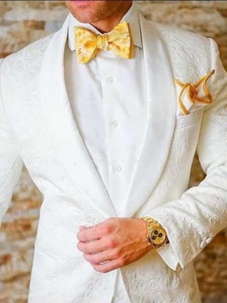 men's suits & blazers fashion ivory paisley groom tuxedos evening dress toast business coat trousers set (jacket+pants+bow tie) k:229, White;black
men's suits & blazers fashion ivory paisley groom tuxedos evening dress toast business coat trousers set (jacket+pants+bow tie) k:229, White;black