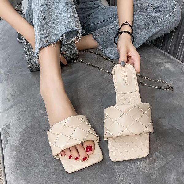 slippers katelvadi big size us5-us10.5 summer beige weave square toe shoes ladies sandals xh-001, Black
slippers katelvadi big size us5-us10.5 summer beige weave square toe shoes ladies sandals xh-001, Black