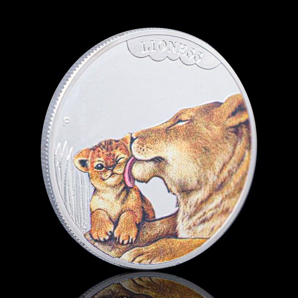50pcs non magnetic silver plated lioness lion mother love elizabeth ii queen tuvalu animal cents souvenirs coin medal collectible coins
50pcs non magnetic silver plated lioness lion mother love elizabeth ii queen tuvalu animal cents souvenirs coin medal collectible coins