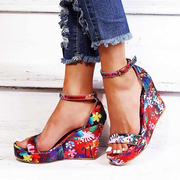 dress shoes women flower summer wedges platform sandals ladies open toes covel heel buckle sandal 2021 fashion female zapatos de mujer, Black
dress shoes women flower summer wedges platform sandals ladies open toes covel heel buckle sandal 2021 fashion female zapatos de mujer, Black