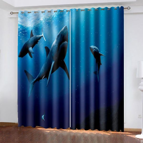 luxury blackout 3d window curtains for living room bedroom blue dolphin soundproof windproof curtain & drapes
luxury blackout 3d window curtains for living room bedroom blue dolphin soundproof windproof curtain & drapes