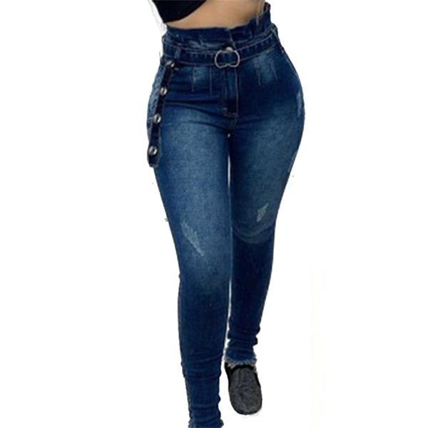 women high waisted jeans woman skinny washed denim pants streetwear female long jean pant trousers with belts blue
women high waisted jeans woman skinny washed denim pants streetwear female long jean pant trousers with belts blue