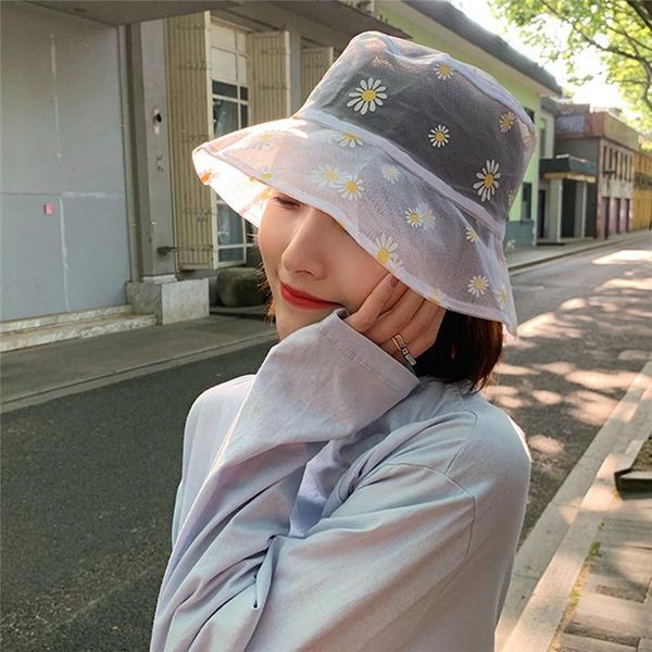 daisies embroidered buckets hat women transparent panama lace flower beach hats high snapback fashion daisy sun cap summer, Blue;gray
daisies embroidered buckets hat women transparent panama lace flower beach hats high snapback fashion daisy sun cap summer, Blue;gray