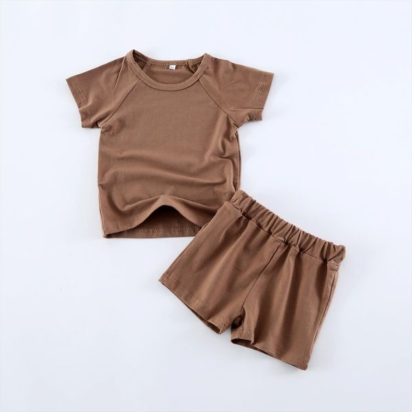 ins children clothing sets summer pure color sports suit for boys and girls short sleeve shirts shorts 2pcs infants, White
ins children clothing sets summer pure color sports suit for boys and girls short sleeve shirts shorts 2pcs infants, White