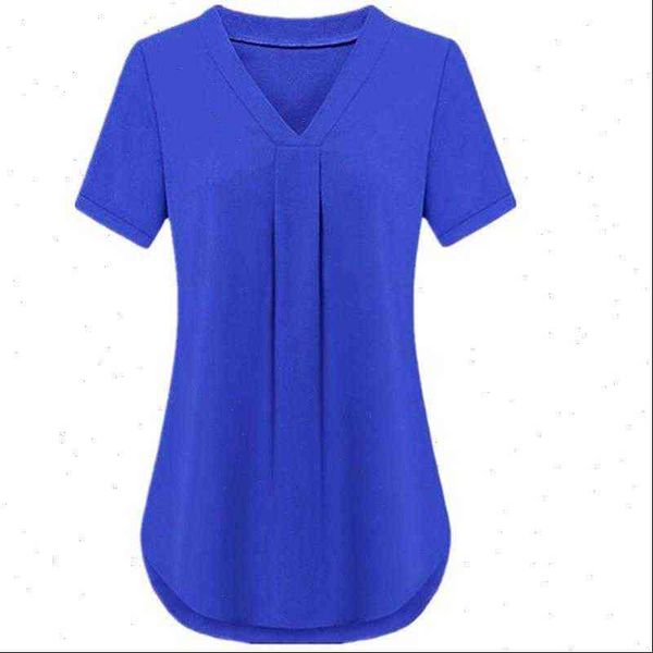 summer chiffon short sleeve women blouses v neck thin fashion casual solid color plus size 6xl, White
summer chiffon short sleeve women blouses v neck thin fashion casual solid color plus size 6xl, White
