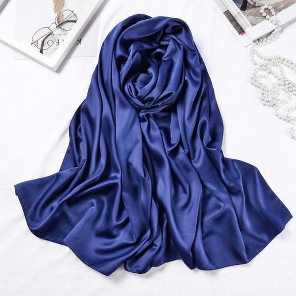 scarves 70*190cm women long solid color silk satin hijab shawls elegant female big poncho scarfs, Blue;gray
scarves 70*190cm women long solid color silk satin hijab shawls elegant female big poncho scarfs, Blue;gray