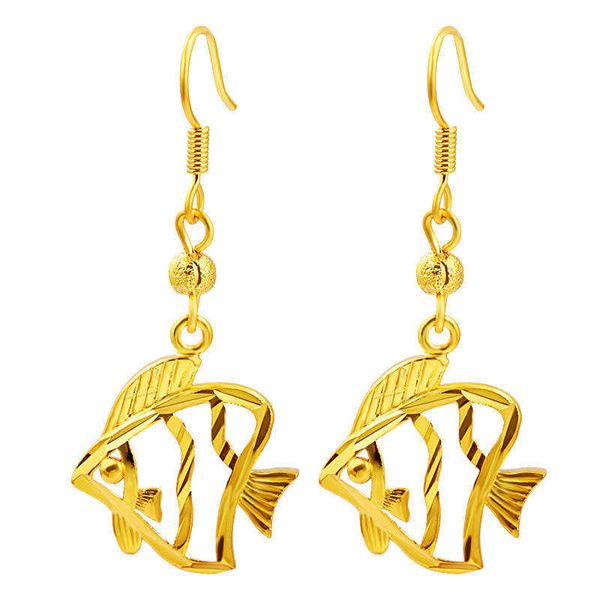 women's small goldfish 24k gold plated charm earrings njge038 fashion wedding gift women yellow gold plate jewelry earring, Golden
women's small goldfish 24k gold plated charm earrings njge038 fashion wedding gift women yellow gold plate jewelry earring, Golden