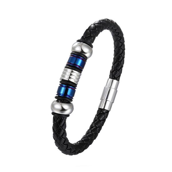 geometric design gold/steel/brown/blue mash up stainless steel bracelet magnetic clasp genuine leather & bangle for men link, chain, Black
geometric design gold/steel/brown/blue mash up stainless steel bracelet magnetic clasp genuine leather & bangle for men link, chain, Black