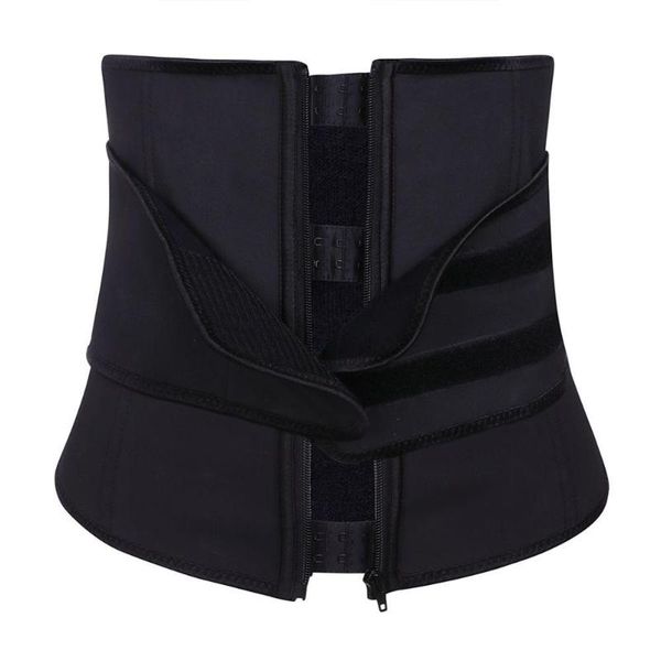 women's shapers zipper hooks waist trainer corset latex strap steel boned cincher body korset for women stomach slimming, Black;white
women's shapers zipper hooks waist trainer corset latex strap steel boned cincher body korset for women stomach slimming, Black;white