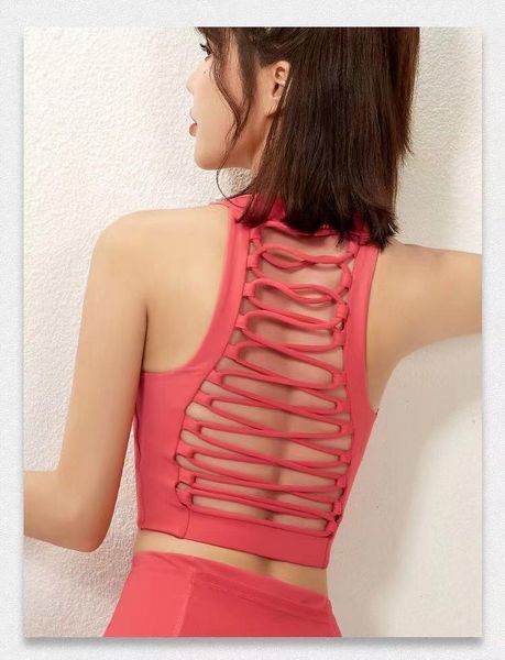bras women shockproof sport bra backless yoga cross bandage running vest girls gym workout underwear quick dry fitness activewear, Red;black
bras women shockproof sport bra backless yoga cross bandage running vest girls gym workout underwear quick dry fitness activewear, Red;black