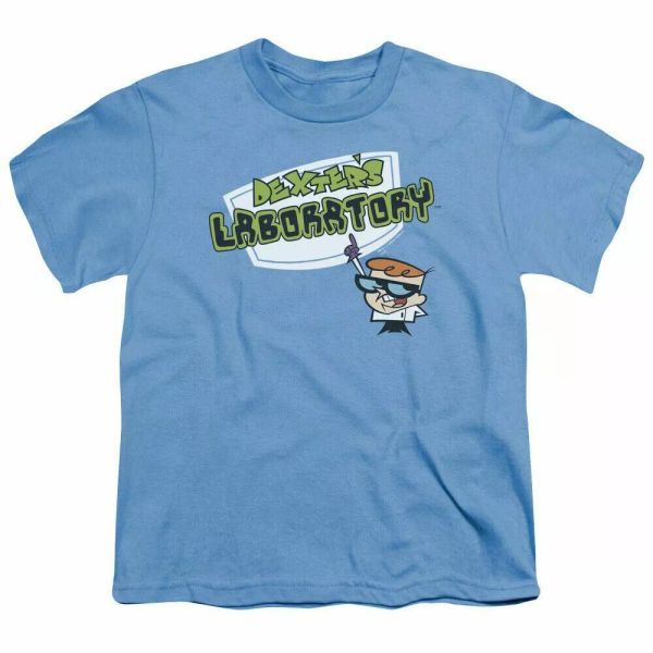 Dexters Laboratory Logo Kids Youth T Shirt Licensed Cartoon Tee Carolina Blue, White;black
Dexters Laboratory Logo Kids Youth T Shirt Licensed Cartoon Tee Carolina Blue, White;black