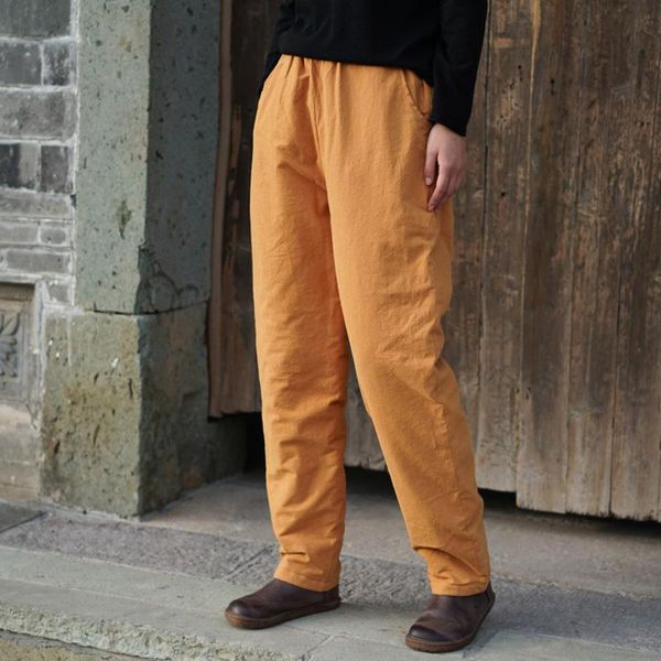 women's pants & capris johnature women cotton linen vintage warm trouser pockets elastic waist 2021 spring solid color casual, Black;white
women's pants & capris johnature women cotton linen vintage warm trouser pockets elastic waist 2021 spring solid color casual, Black;white