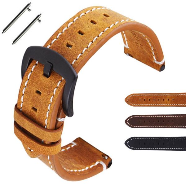 watch bands accessories cow leather strap bracelet brown vintage band 18mm 20mm 22mm watchband for, Black;brown
watch bands accessories cow leather strap bracelet brown vintage band 18mm 20mm 22mm watchband for, Black;brown