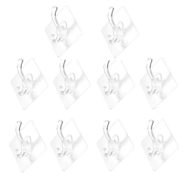 hooks & rails 10pcs transparent wall for hanging on the hat clothes coat hanger towel holder door hook bathroom storage rack
hooks & rails 10pcs transparent wall for hanging on the hat clothes coat hanger towel holder door hook bathroom storage rack